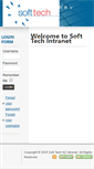 Mobile Screenshot of intranet.softtech.co.nz